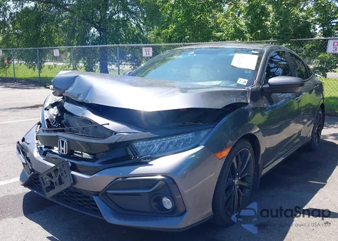 2020 Honda Civic Si Sedan from USA, damaged, VIN 2HGFC1E58LH704766